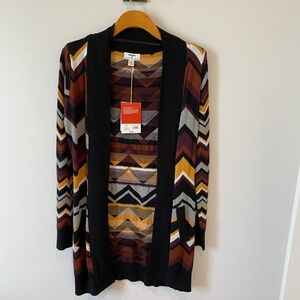 Missoni for target long cardigan women’s sweater new with tags XS